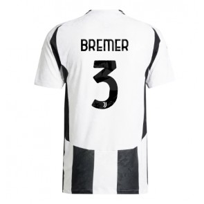 Juventus Gleison Bremer #3 Domaci Dres 2024-25 Kratak Rukavima